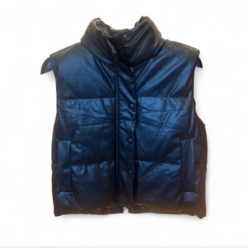 Black Puffer Vest
